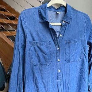 Medium old navy denim dress
